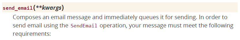 Function Send Email