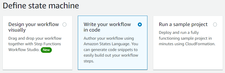 Define State Machine