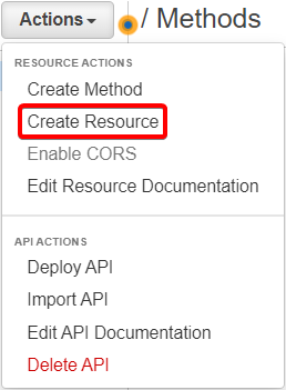 Create Resource