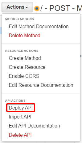 Deploy API