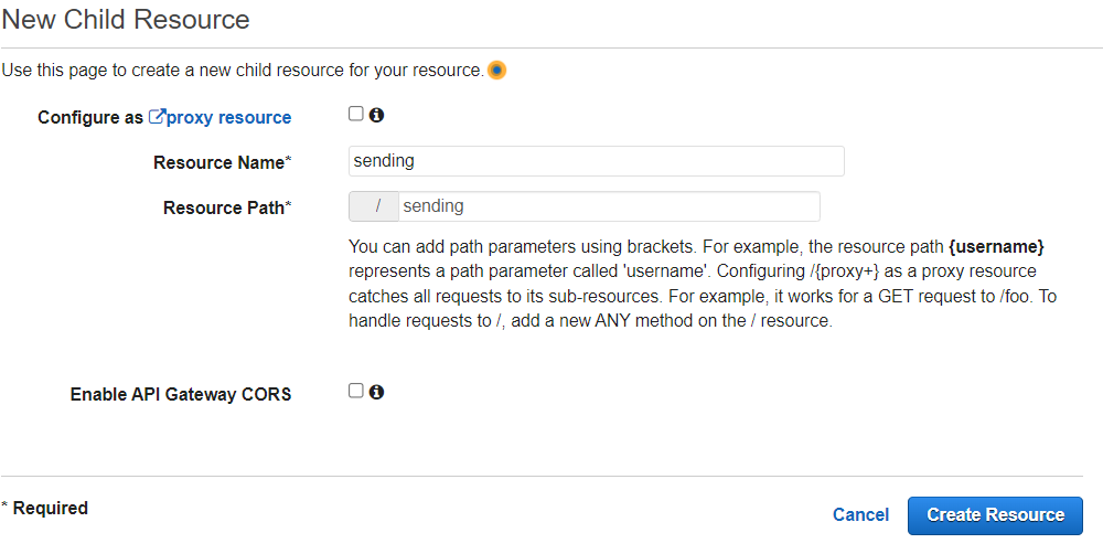 Resource Configuration